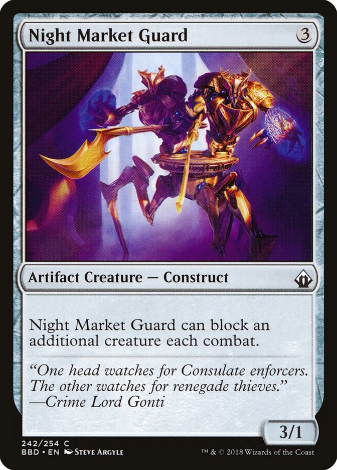 {C} Night Market Guard [Battlebond][BBD 242]