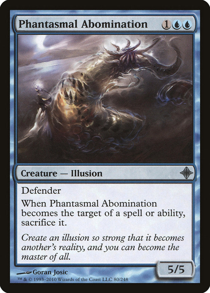 {C} Phantasmal Abomination [Rise of the Eldrazi][ROE 080]