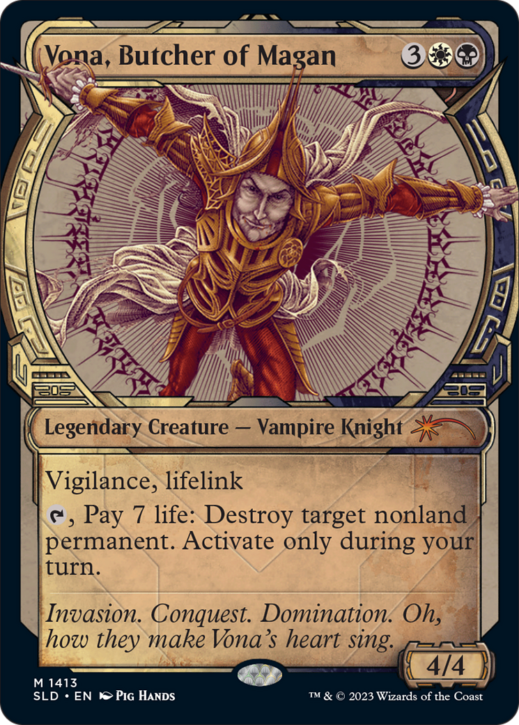 {R} Vona, Butcher of Magan [Secret Lair Drop Series][SLD 1413]