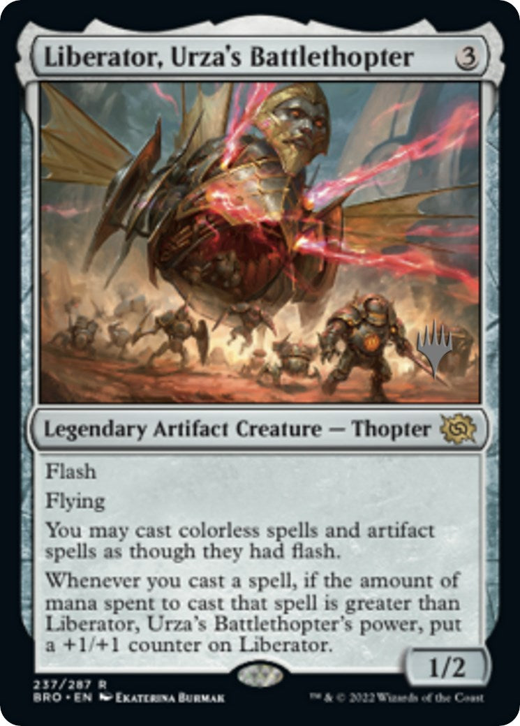 {@R} Liberator, Urza's Battlethopter [The Brothers' War: Promo Pack][PP BRO 237]