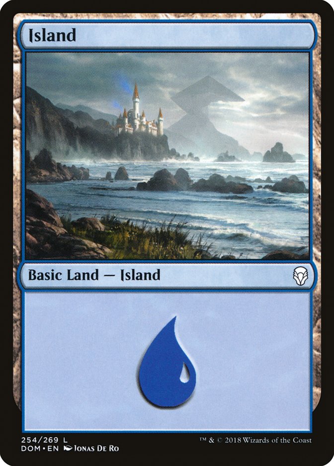 {B}[DOM 254] Island (254) [Dominaria]