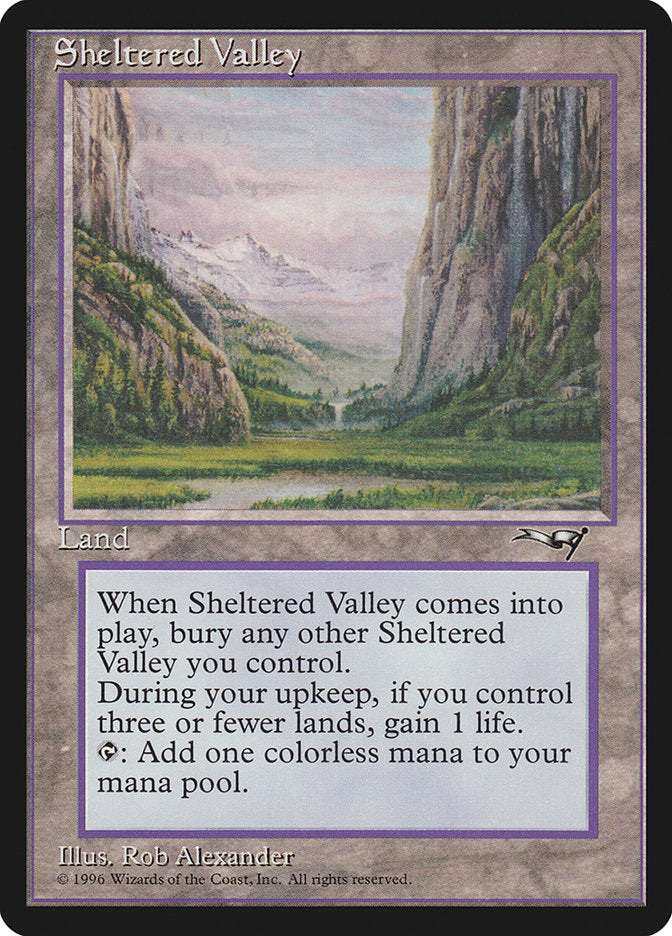 {R} Sheltered Valley [Alliances][ALL 142]