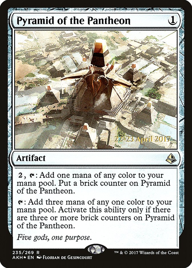 {R} Pyramid of the Pantheon [Amonkhet Prerelease Promos][PR AKH 235]