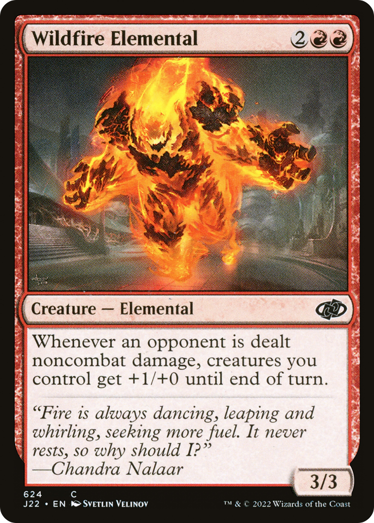 {C} Wildfire Elemental [Jumpstart 2022][J22 624]