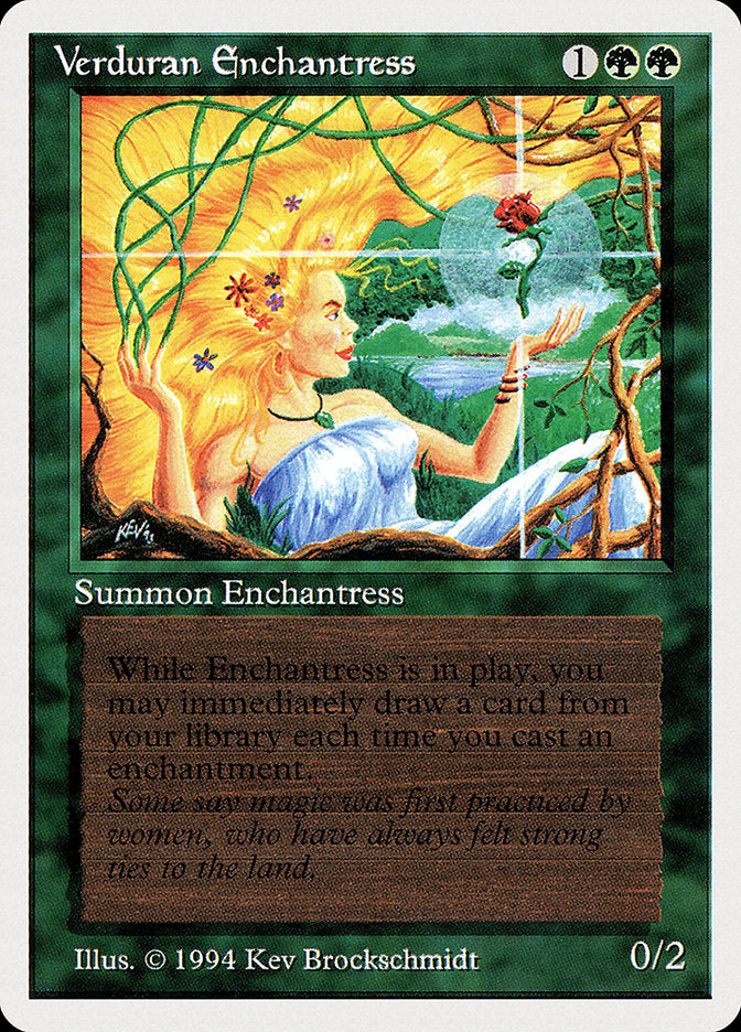 {R} Verduran Enchantress [Summer Magic / Edgar][SUM 223]