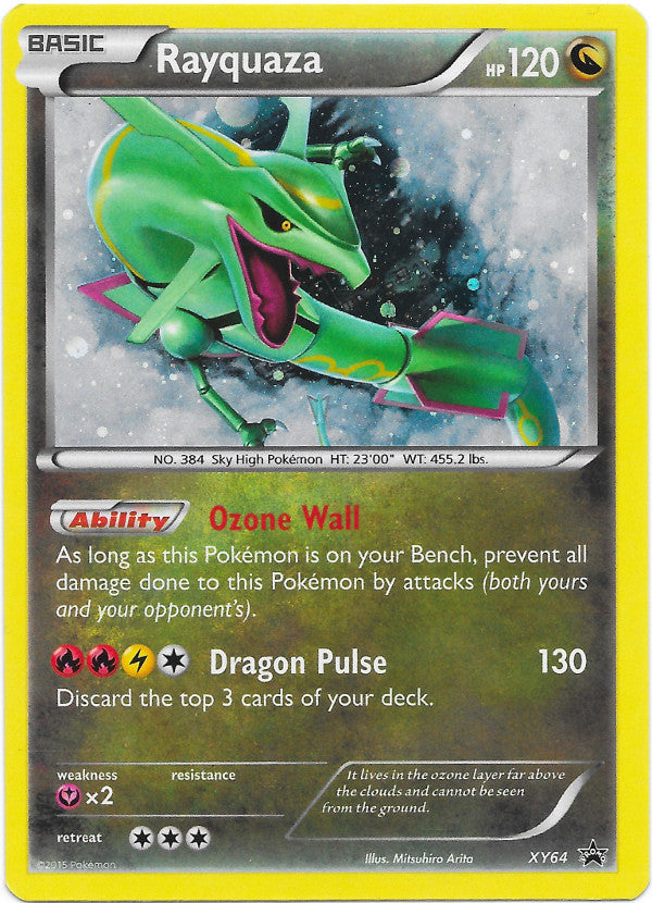 [JUM PKM-R] Rayquaza (XY64) (Jumbo Card) [XY: Black Star Promos]