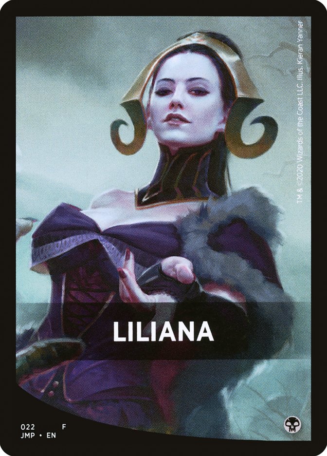 {T} Liliana Theme Card [Jumpstart Front Cards][FJMP 022]