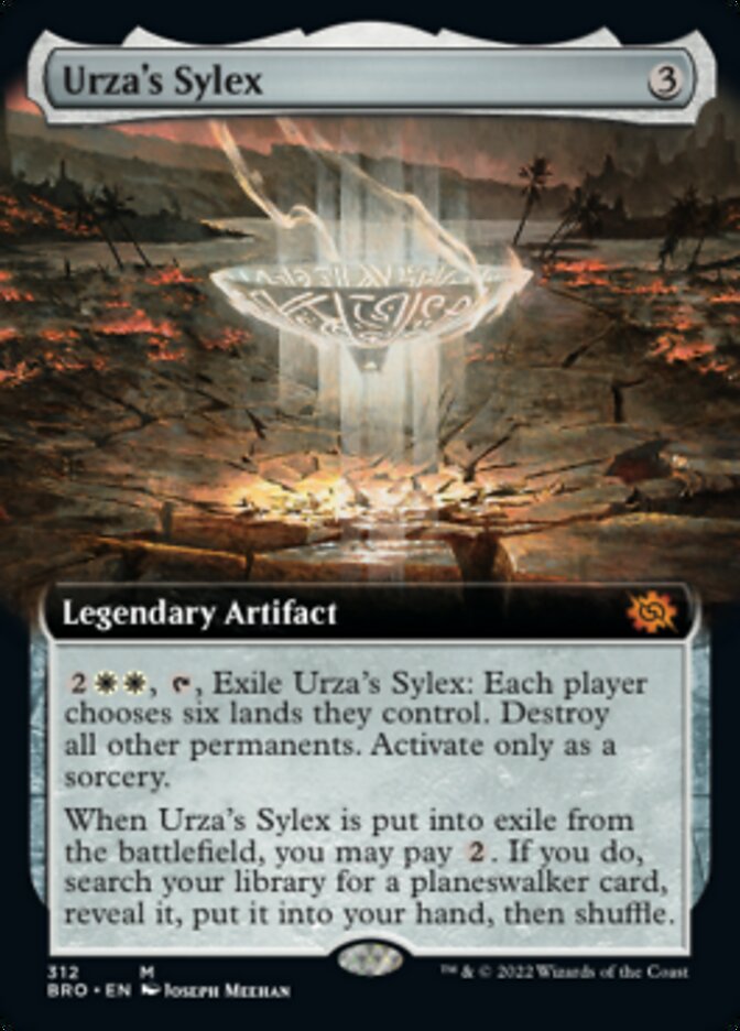 {@R} Urza's Sylex (Extended Art) [The Brothers' War][BRO 312]