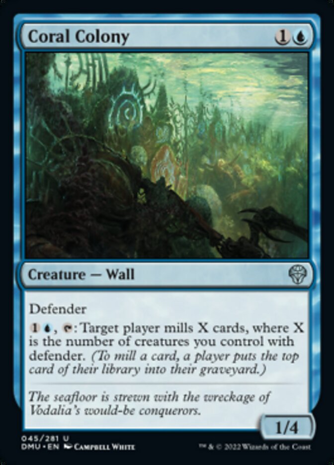 {@C} Coral Colony [Dominaria United][DMU 045]