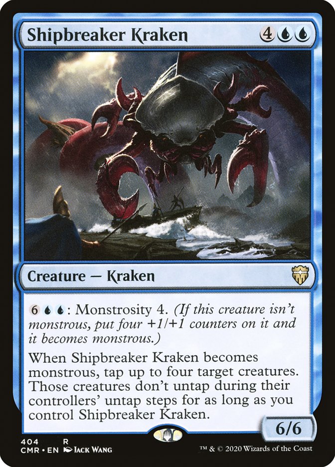 {R} Shipbreaker Kraken [Commander Legends][CMR 404]