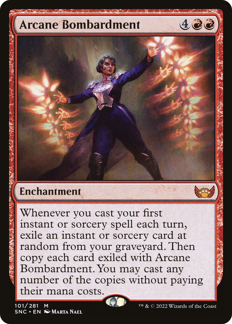 {R} Arcane Bombardment [Streets of New Capenna][SNC 101]