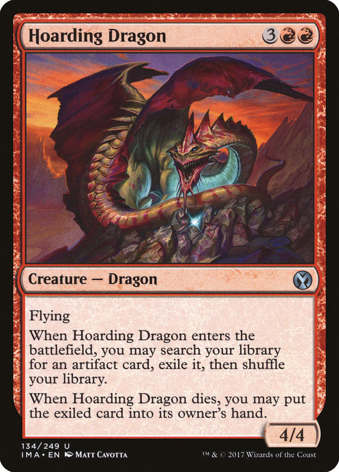 {C} Hoarding Dragon [Iconic Masters][IMA 134]