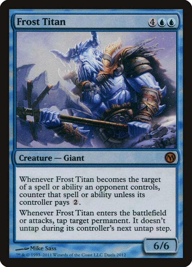 {R} Frost Titan (Duels of the Planeswalkers Promos) [Duels of the Planeswalkers Promos 2011][PA DP11 001]