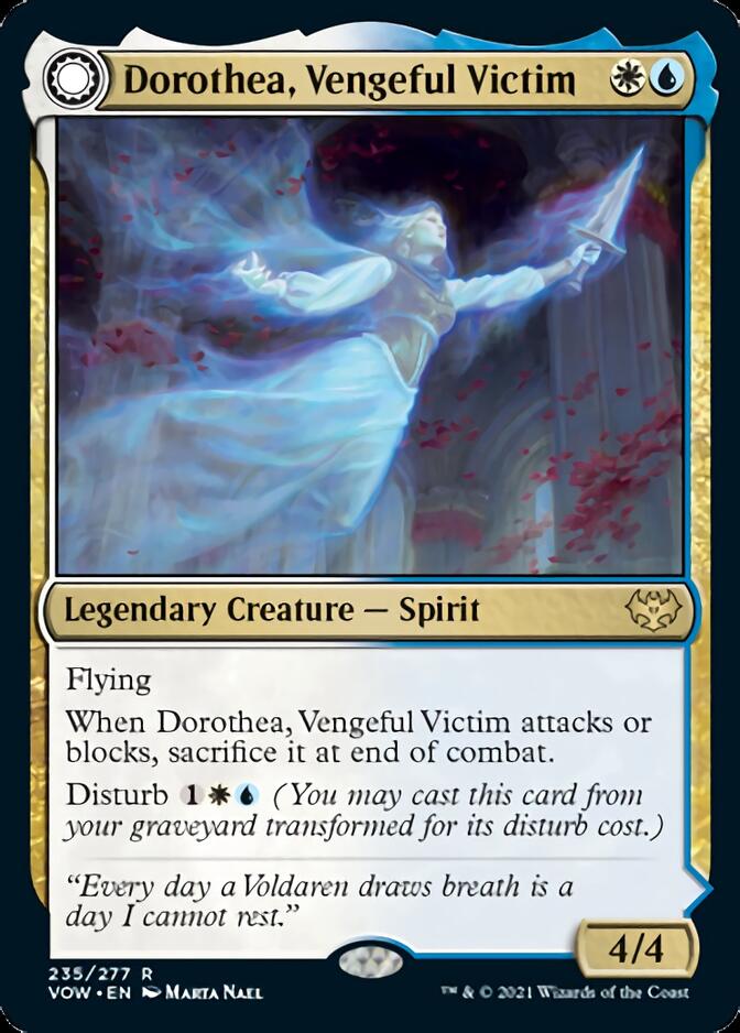 {R} Dorothea, Vengeful Victim // Dorothea's Retribution [Innistrad: Crimson Vow][VOW 235]