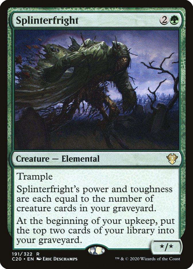 {R} Splinterfright [Commander 2020][C20 191]