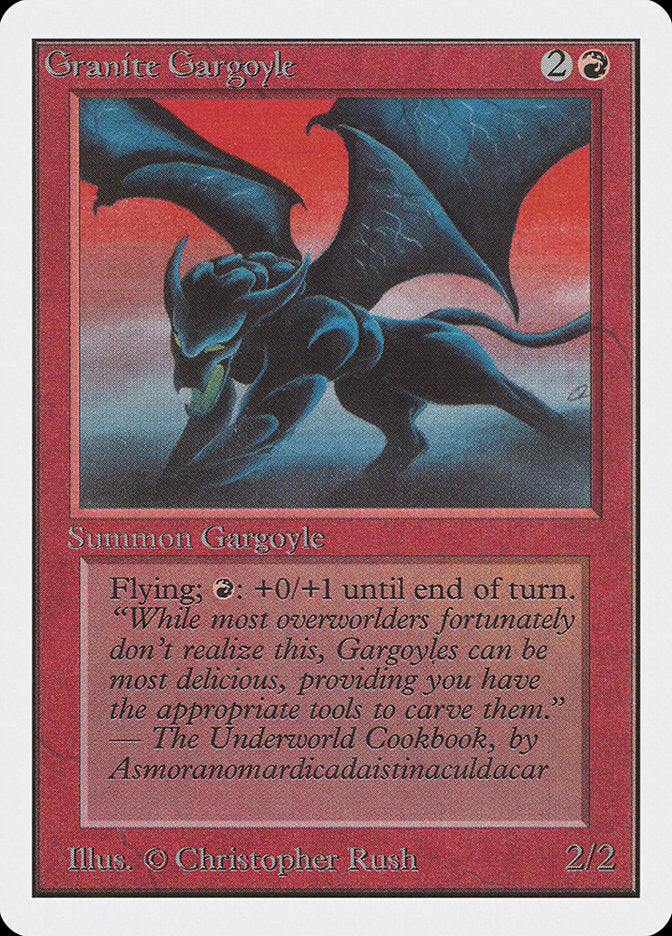 {R} Granite Gargoyle [Unlimited Edition][2ED 156]