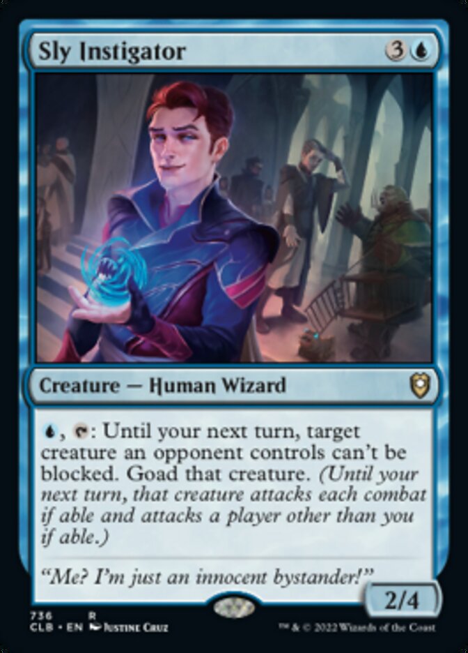 {R} Sly Instigator [Commander Legends: Battle for Baldur's Gate][CLB 736]