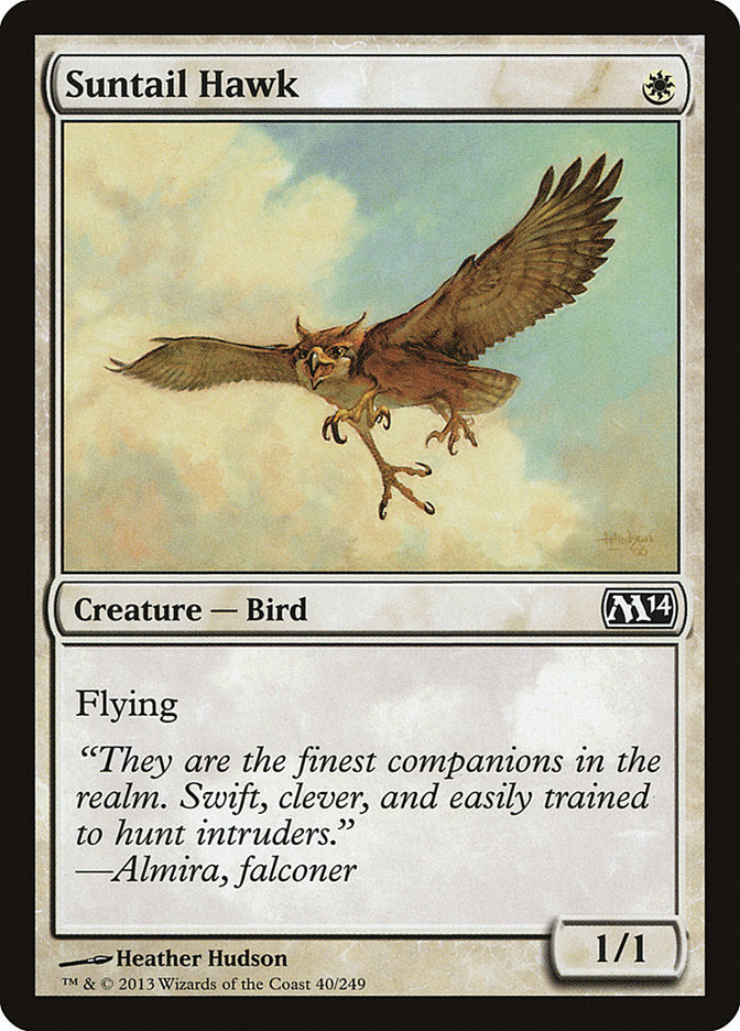 {C} Suntail Hawk [Magic 2014][M14 040]