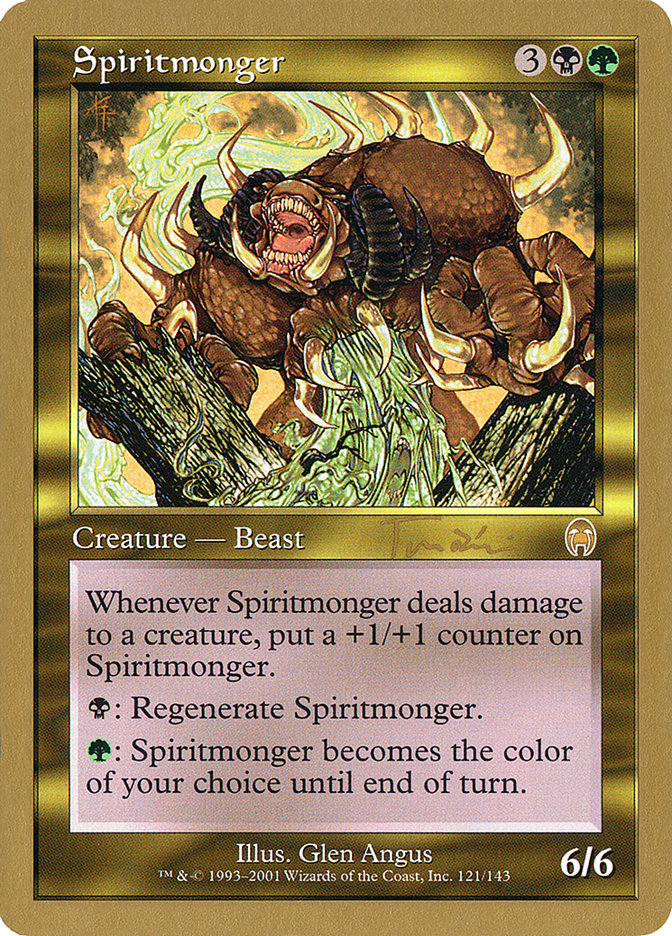 {R} Spiritmonger (Jan Tomcani) [World Championship Decks 2001][GB WC01 JT121]