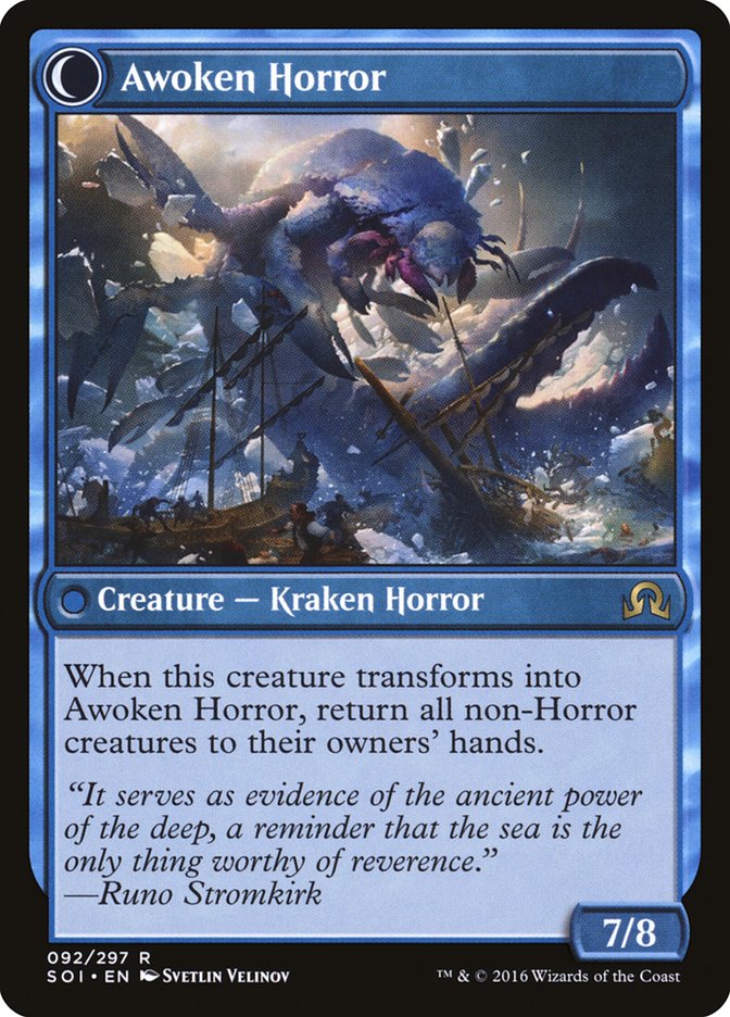 {R} Thing in the Ice // Awoken Horror [Shadows over Innistrad][SOI 092]