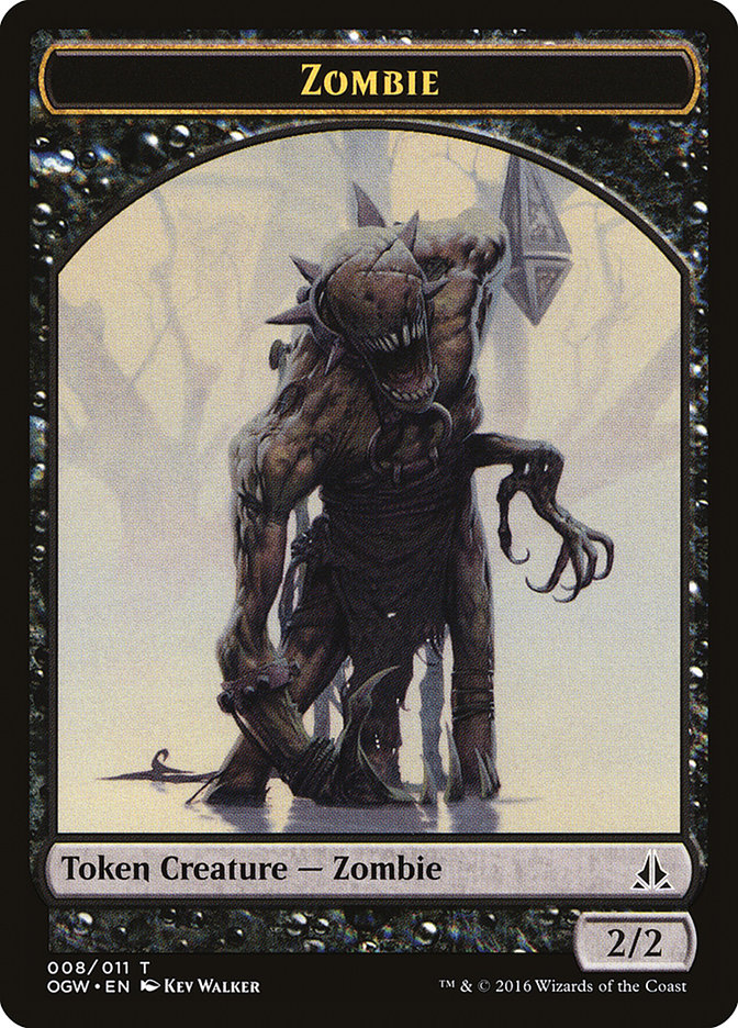 {T} Zombie Token [Oath of the Gatewatch Tokens][TOGW 008]