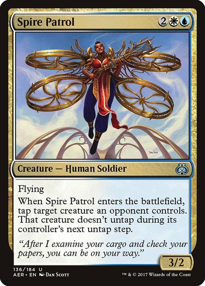 {C} Spire Patrol [Aether Revolt][AER 136]