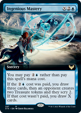 {R} Ingenious Mastery (Extended Art) [Strixhaven: School of Mages][STX 297]