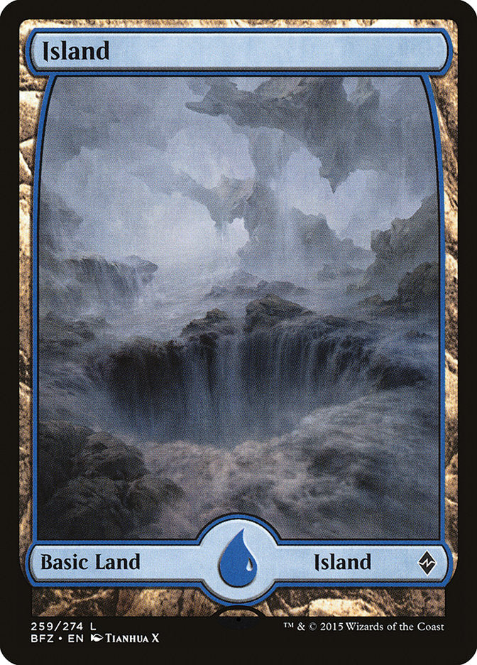 {B}[BFZ 259] Island (259) [Battle for Zendikar]