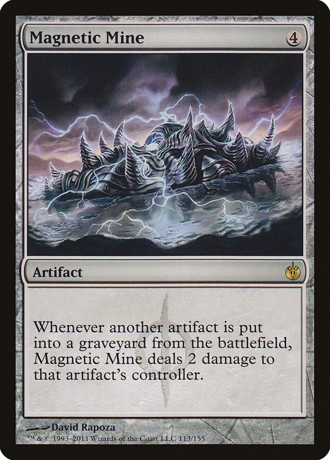 {R} Magnetic Mine [Mirrodin Besieged][MBS 113]