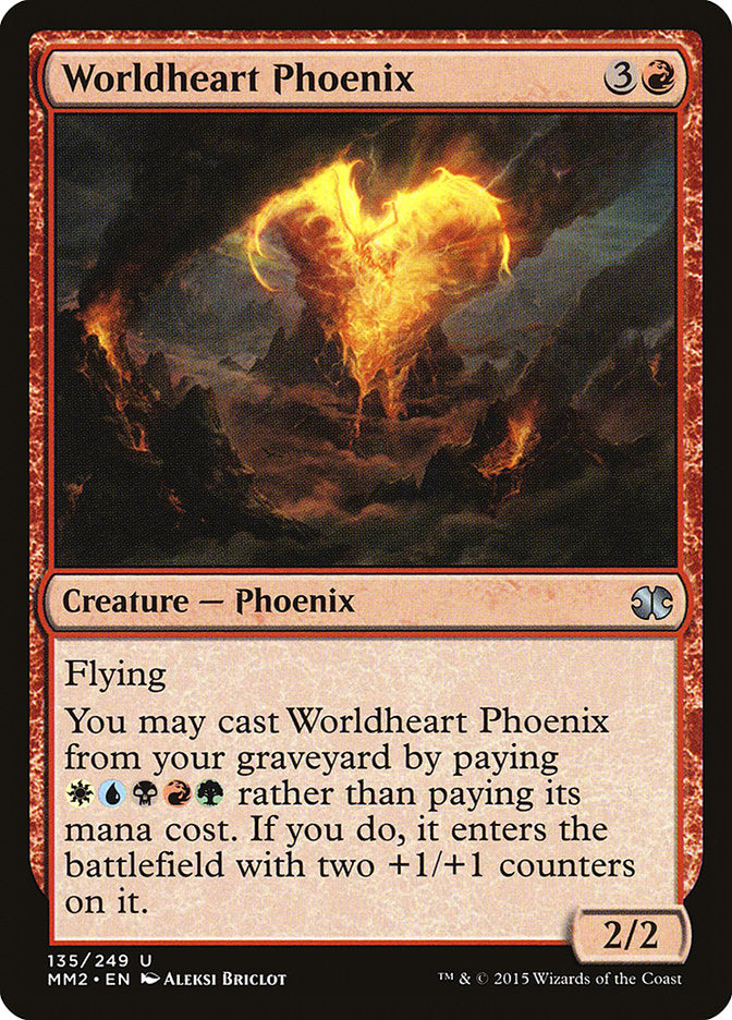 {C} Worldheart Phoenix [Modern Masters 2015][MM2 135]