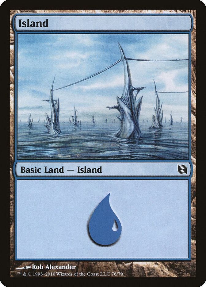 {B}[DDF 076] Island (76) [Duel Decks: Elspeth vs. Tezzeret]