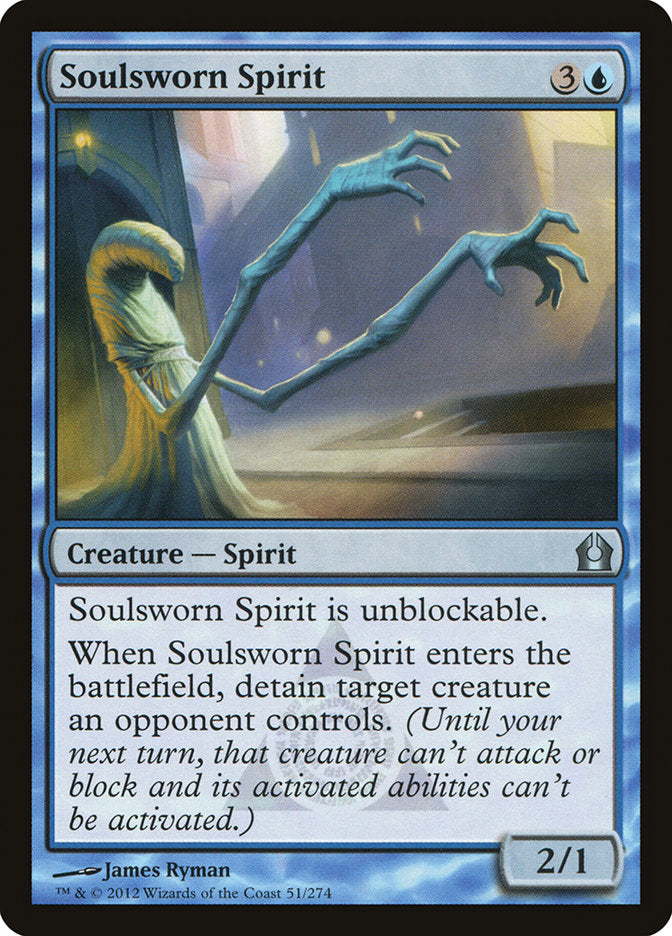 {C} Soulsworn Spirit [Return to Ravnica][RTR 051]