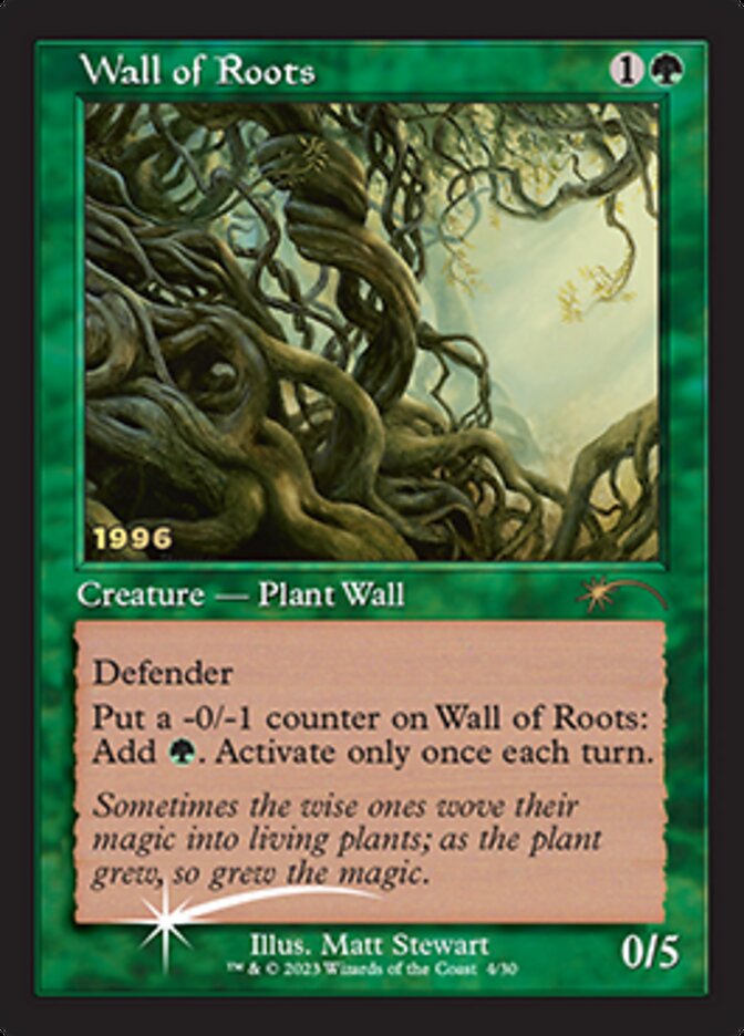 {R} Wall of Roots [30th Anniversary Promos][P30A 004]