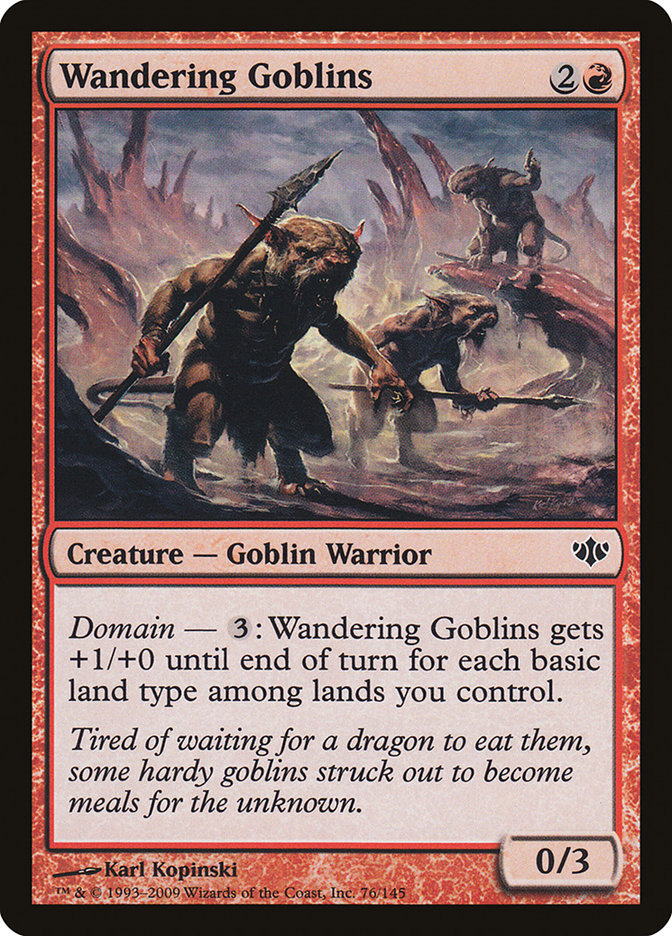 {C} Wandering Goblins [Conflux][CON 076]