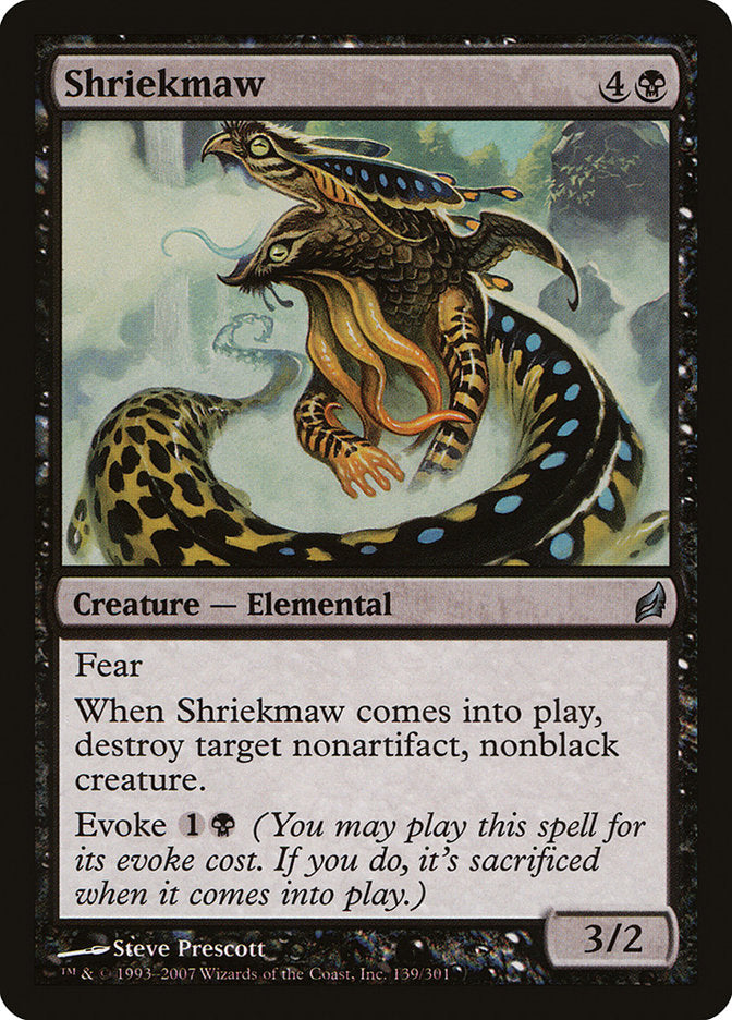 {C} Shriekmaw [Lorwyn][LRW 139]