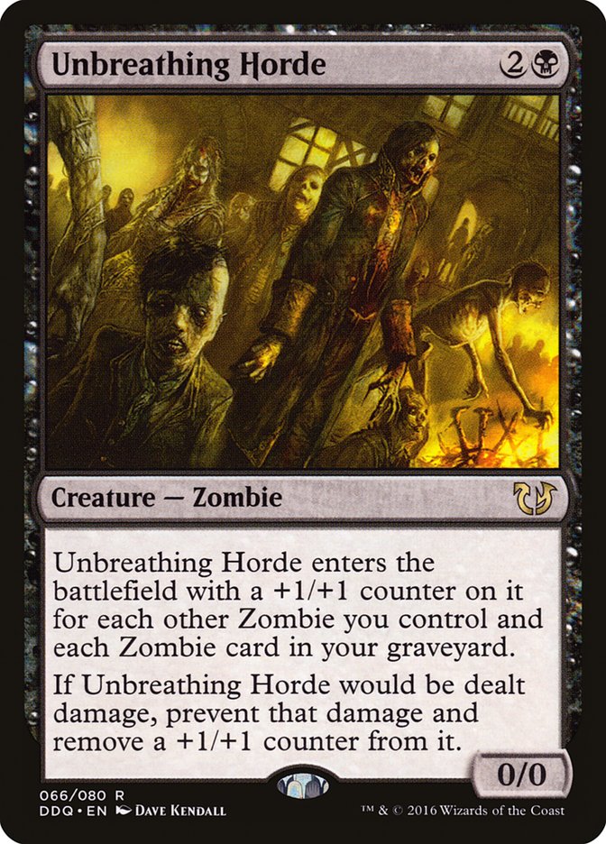 {R} Unbreathing Horde [Duel Decks: Blessed vs. Cursed][DDQ 066]