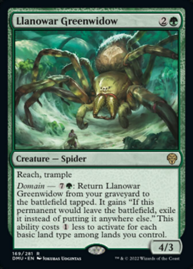 {@R} Llanowar Greenwidow [Dominaria United][DMU 169]