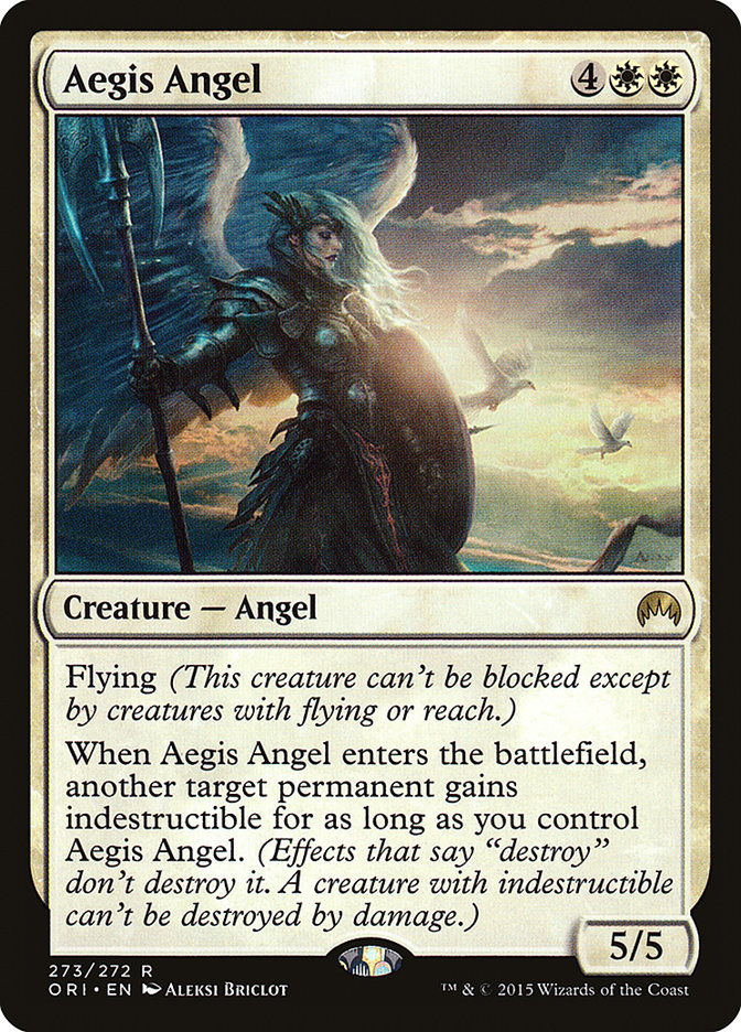 {R} Aegis Angel [Magic Origins][ORI 273]