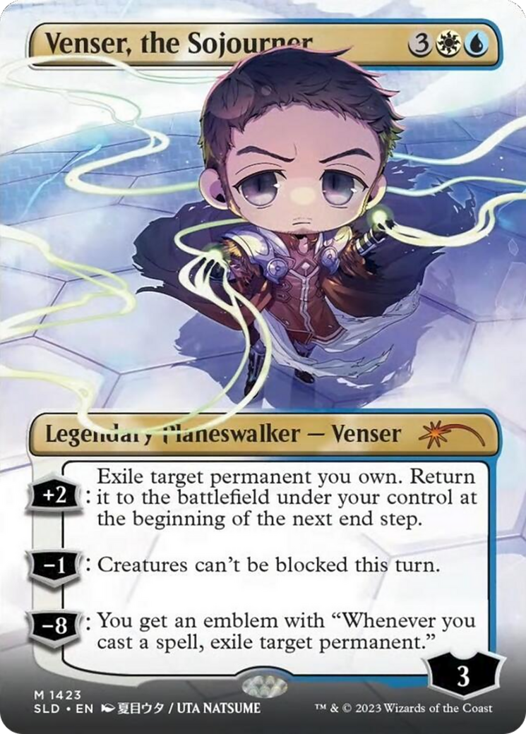 {R} Venser, the Sojourner (Rainbow Foil) [Secret Lair Drop Series][RBF SLD 1423]