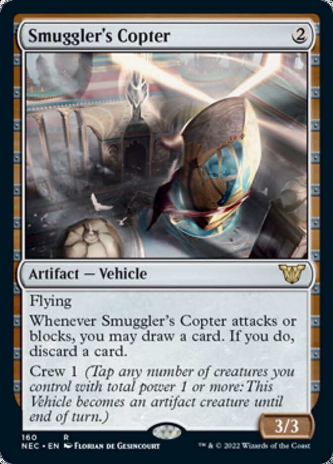 {R} Smuggler's Copter [Kamigawa: Neon Dynasty Commander][NEC 160]