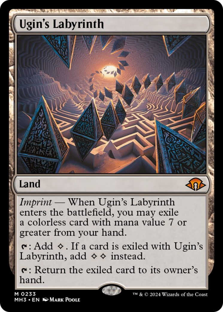 {R} Ugin's Labyrinth [Modern Horizons 3][MH3 233]