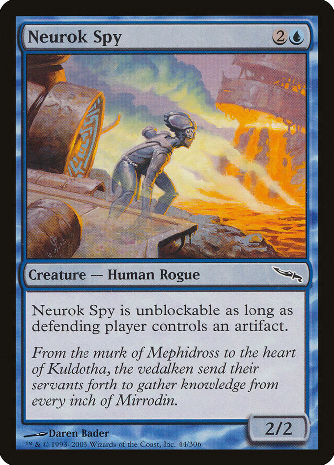 {C} Neurok Spy [Mirrodin][MRD 044]