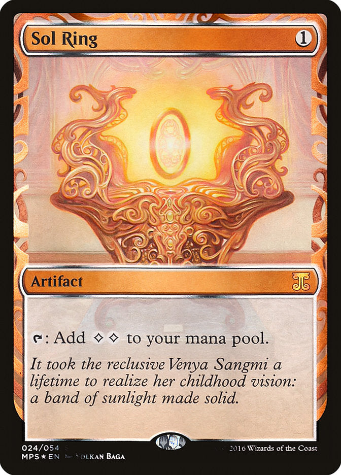 {R} Sol Ring [Kaladesh Inventions][MPS 024]