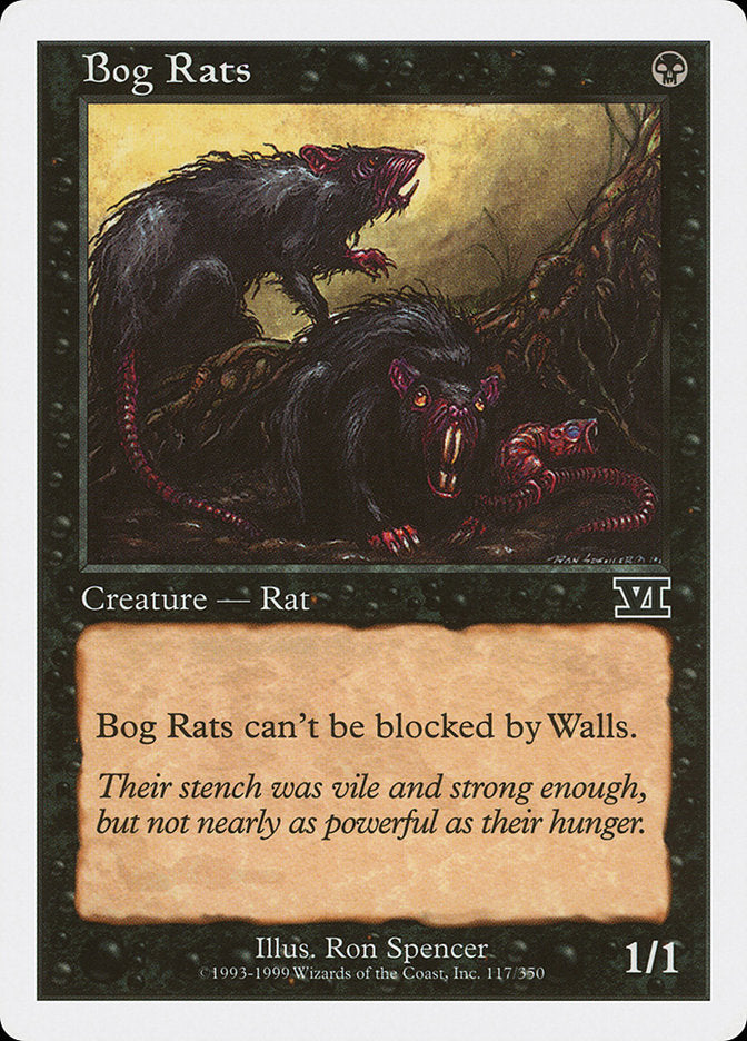 {C} Bog Rats [Classic Sixth Edition][6ED 117]