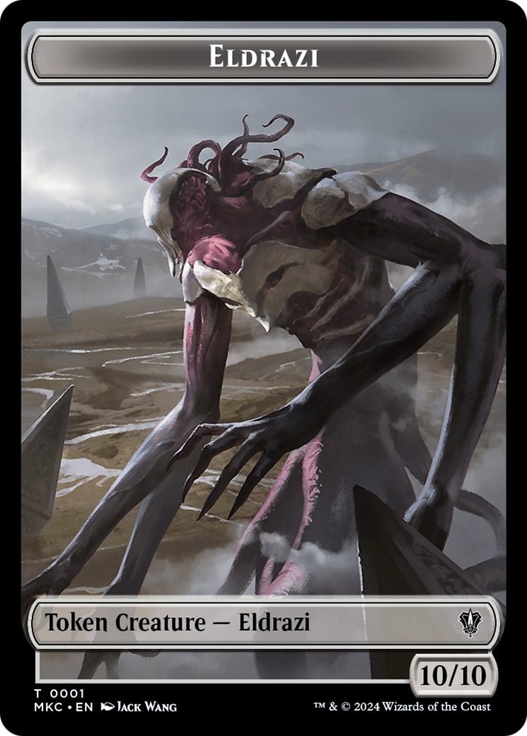 {T} Eldrazi // Tiny Double-Sided Token [Murders at Karlov Manor Commander Tokens][TMKC 1//21]