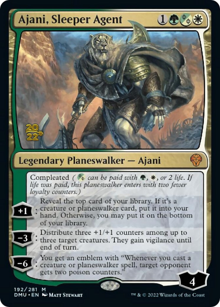 {@R} Ajani, Sleeper Agent [Dominaria United Prerelease Promos][PR DMU 192]