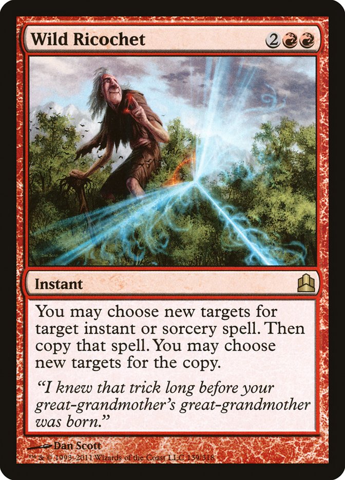 {R} Wild Ricochet [Commander 2011][CMD 139]