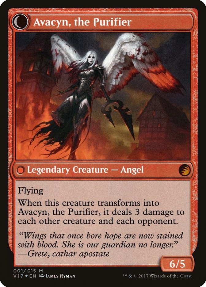 {R} Archangel Avacyn // Avacyn, the Purifier [From the Vault: Transform][V17 001]