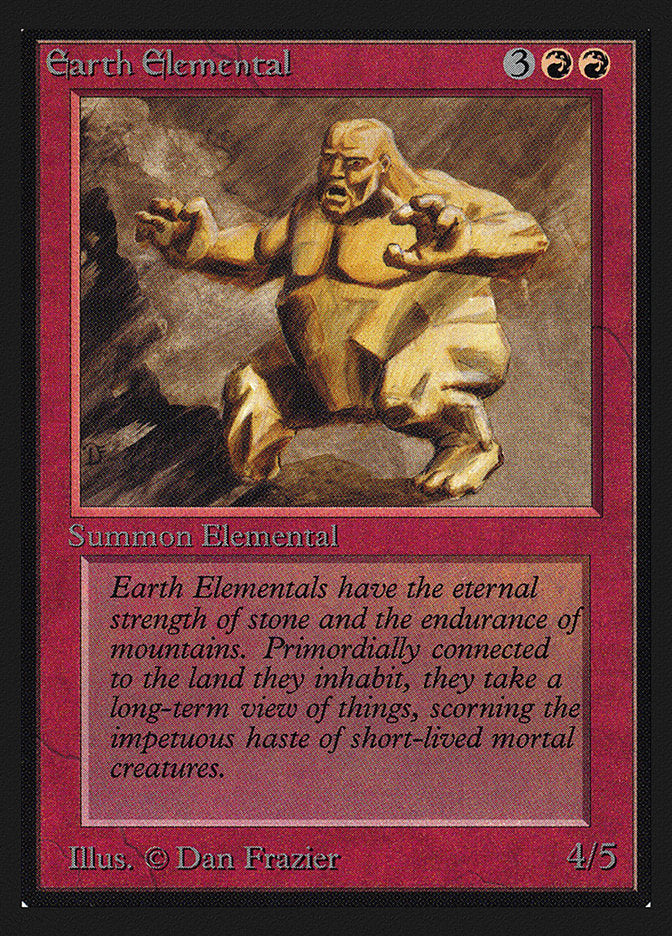 {C} Earth Elemental [International Collectorsâ Edition][GB CEI 145]