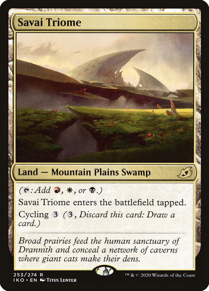 {R} Savai Triome [Ikoria: Lair of Behemoths][IKO 253]